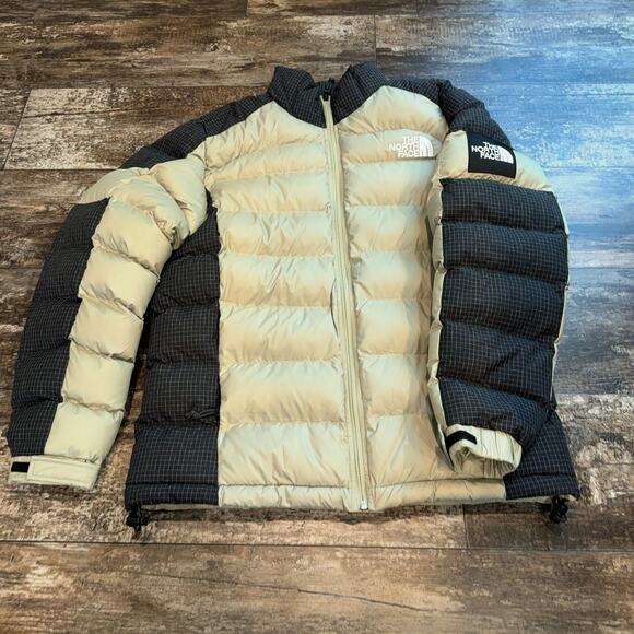 The North Face Rusta Puffer Jacket Mens Medium Tea Green Black Winter Coat NWT - Picture 3 of 16